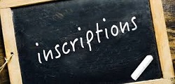 Inscriptions